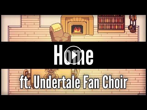 Undertale Home Jazz Cover Insaneintherainmusic Ft Crowdsourced Choir